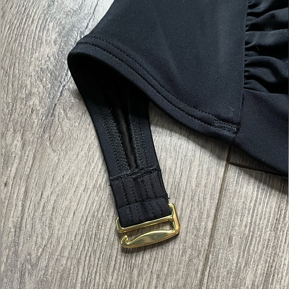 Victoria Secret Black Bikini Top - 34DD - Picture 3 of 4